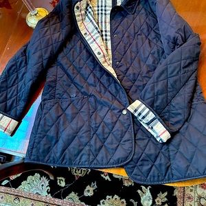 Black Burberry Jacket